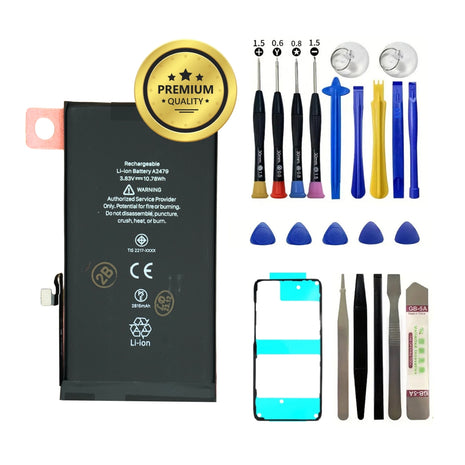 iPhone 12, 12 Pro Premium Akku mit Werkzeuge und Kleber - Zaisberg Austria