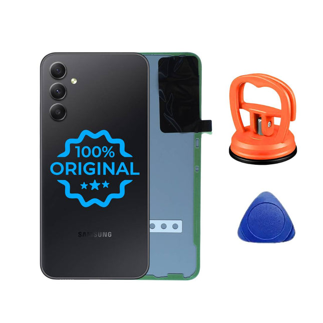 Samsung Galaxy A34 5G original akkudeckel rueckglas backcover schwarz