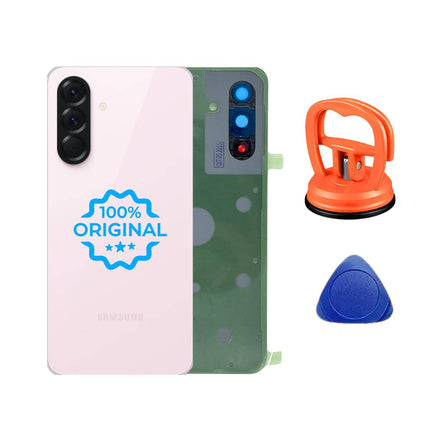 Samsung Galaxy A56 5G Original Backcover akkudeckel rueckglas pink
