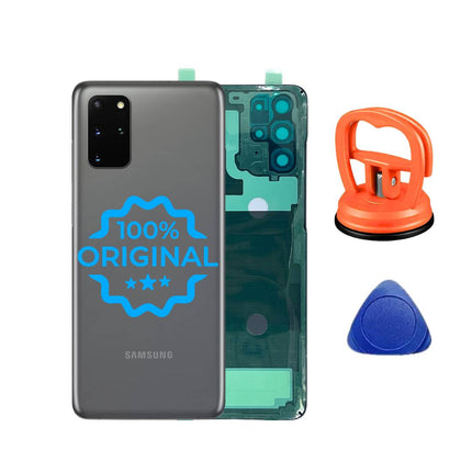 Samsung Galaxy S20 plus 4g und 5g original rueckglas backcover akkudeckel grey
