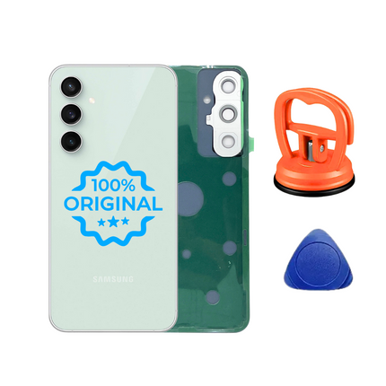 Samsung Galaxy S23 FE 5G Original Akkudeckel backcover rueckglas mint