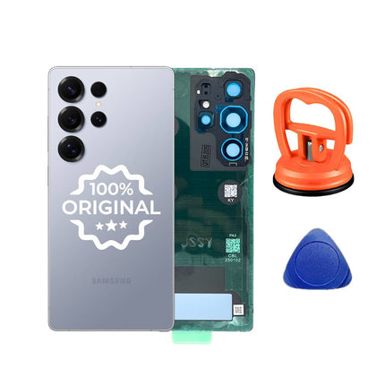 Samsung Galaxy S25 Ultra 5G – Original Akkudeckel - Rückglas Blau